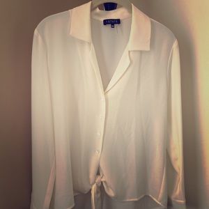 Ivory blouse
